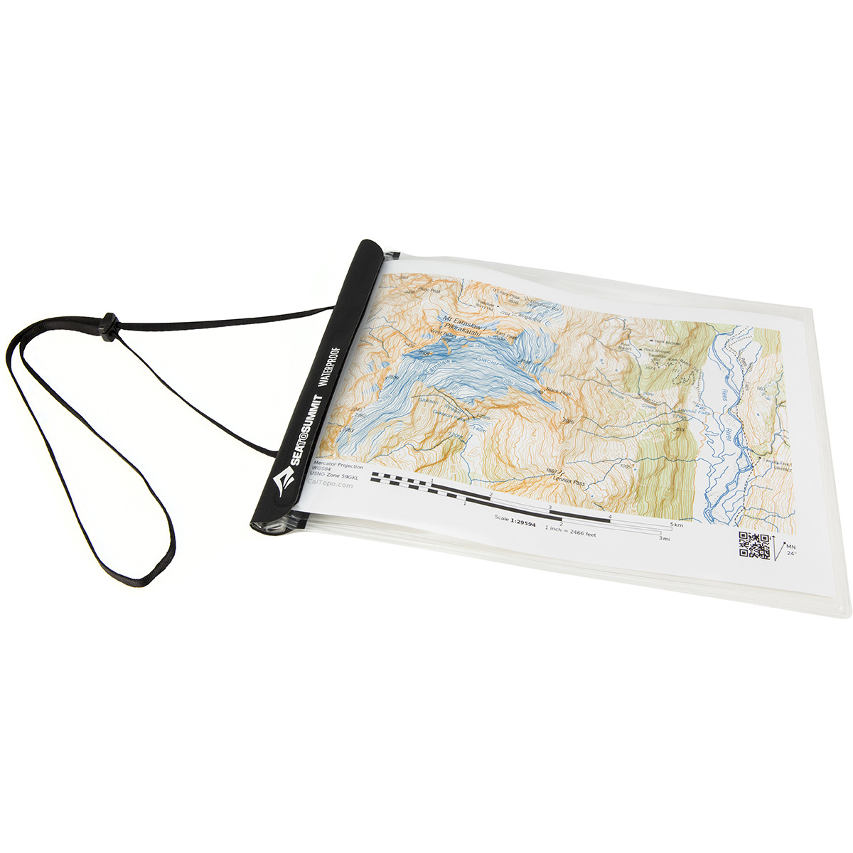 Sea to Summit Etui à cartes étanche (taille L, Blanc)