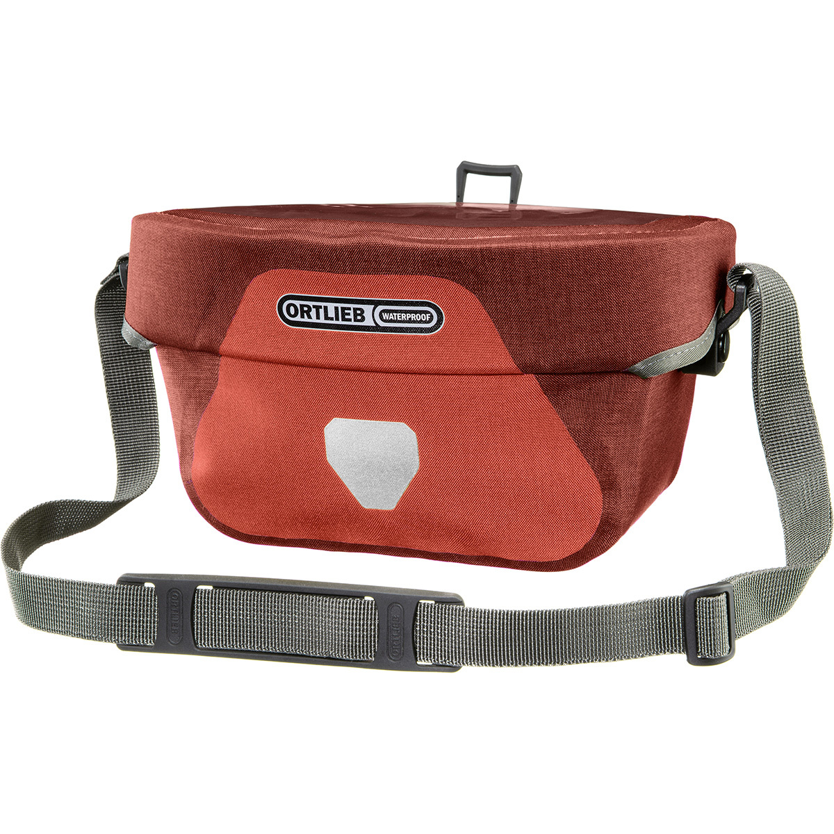 Ortlieb Borsa per manubrio Ultimate Six Plus 5l (Taglia 5L, Rosso)