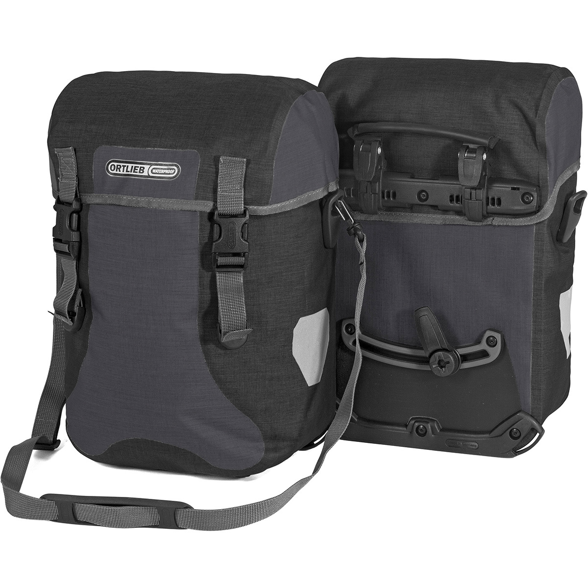 Ortlieb Sport-Packer Plus Radtaschen (Größe 30L, grau)