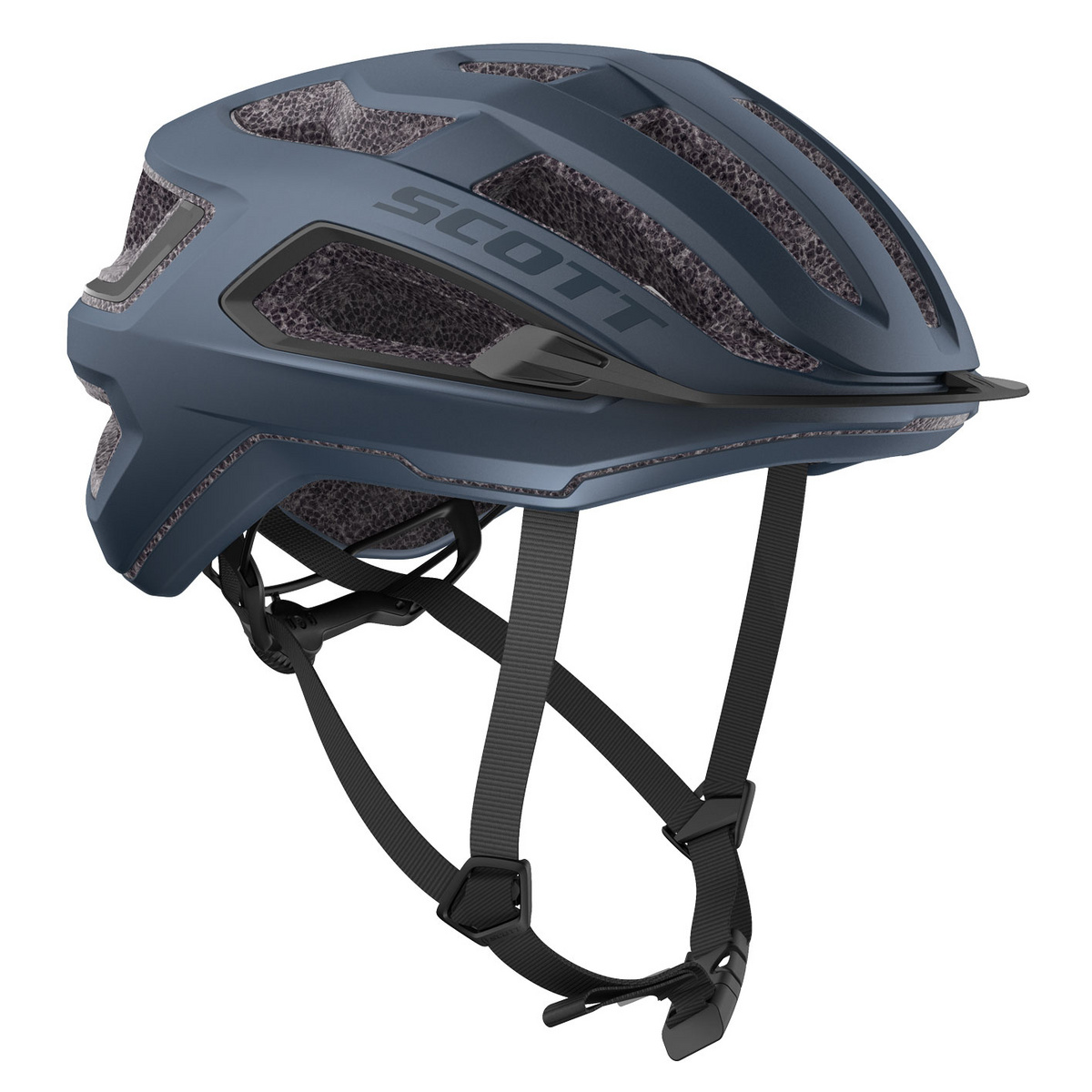 Scott Casco da ciclismo Arx (Taglia 55-59CM, Blu)