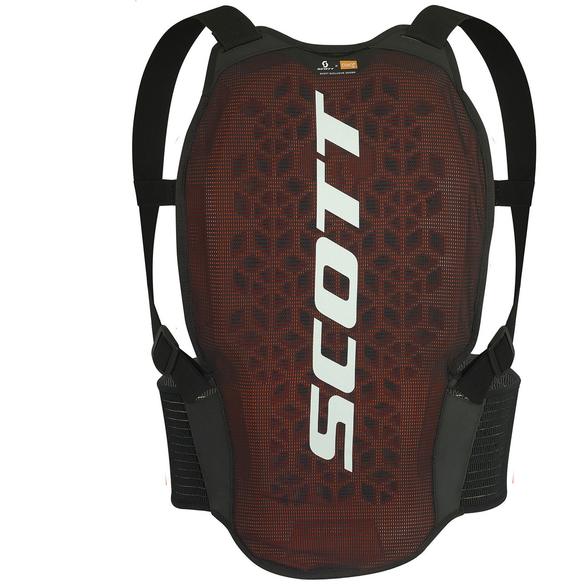 Scott Kinder AirFlex Junior Rückenprotektor (Größe XS, schwarz)