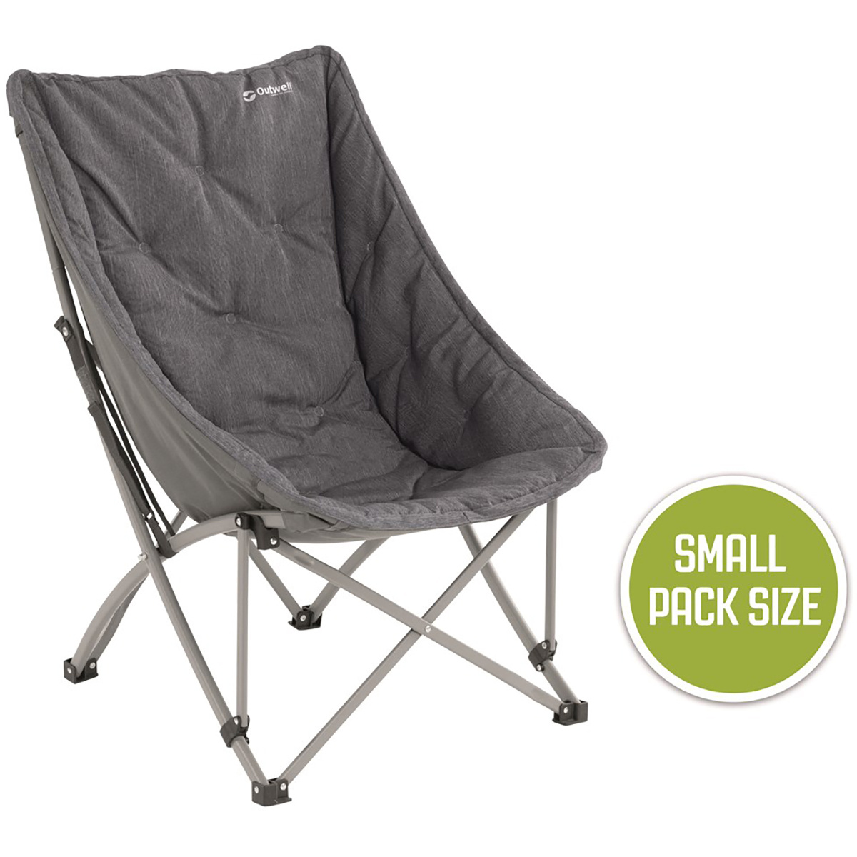 Outwell Tally Lake Campingstuhl (Größe One Size, grau)