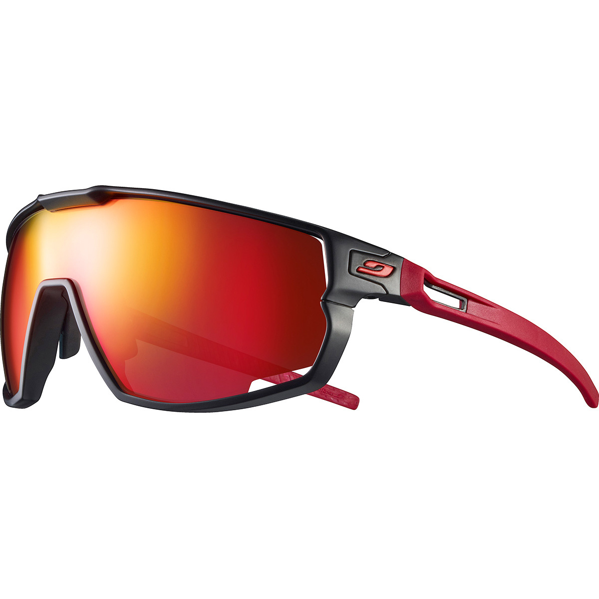 Julbo Occhiali sportivi Rush Spectron 3 (Taglia One Size, Rosso)