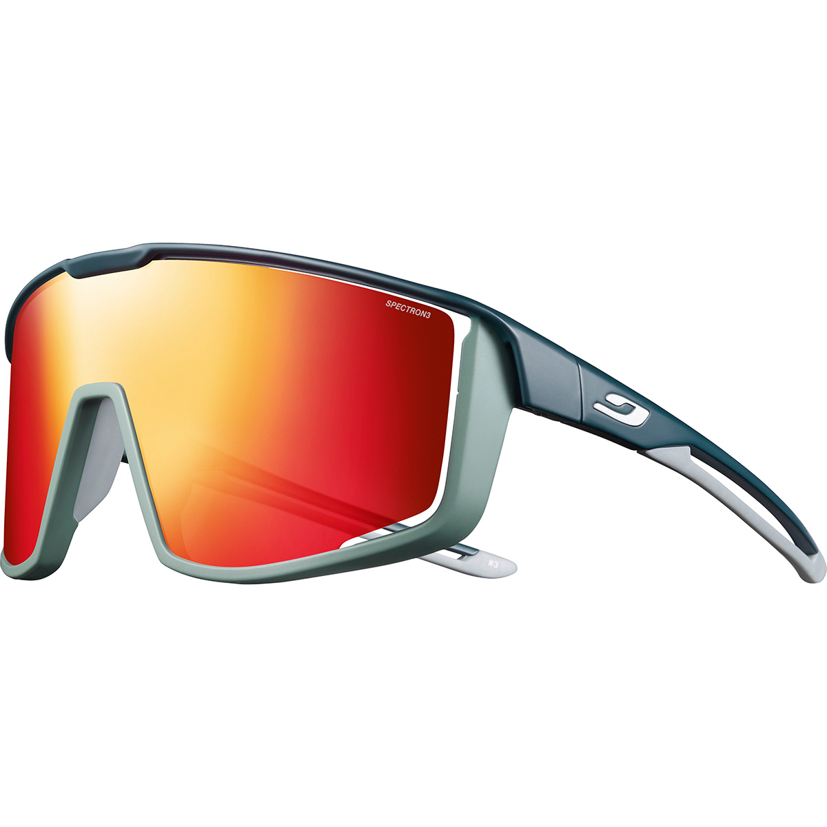 Julbo Fury Spectron 3 Sportbrille (Größe One Size, blau)