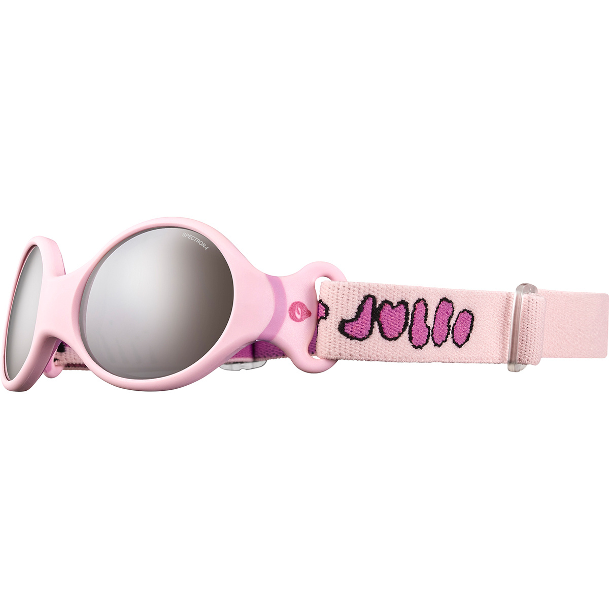 Julbo Kinder Loop S Spectron 4 Sonnenbrille (Größe One Size, pink)