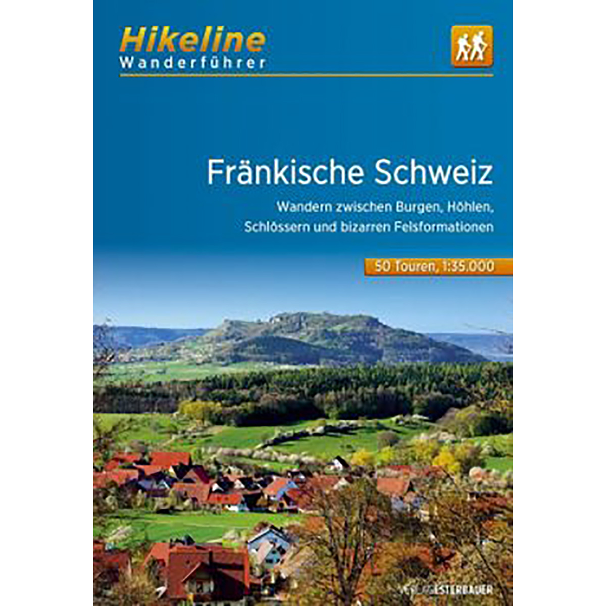 Image of Esterbauer Fränkische Schweiz Hikeline Wanderführer
