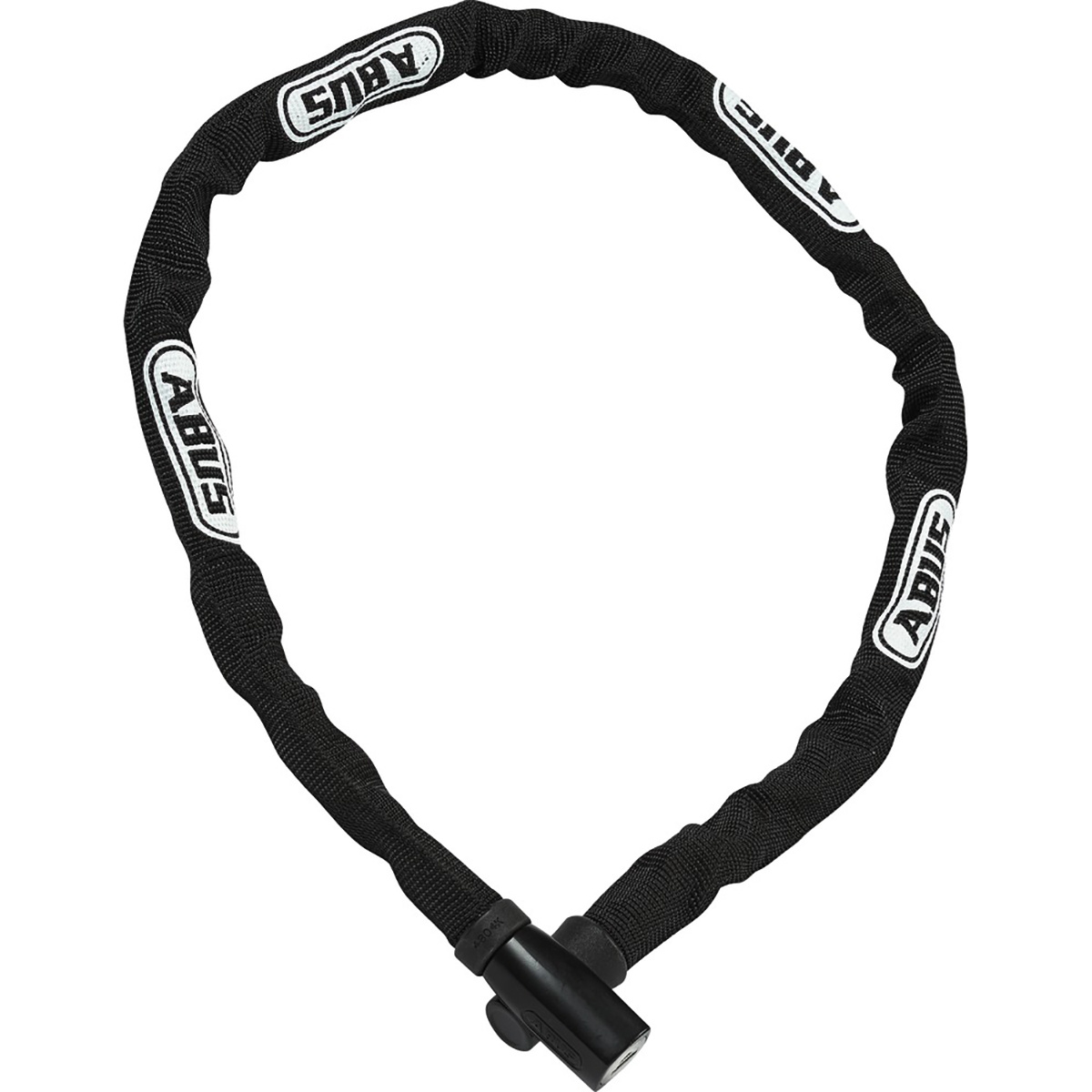 Abus Steel-O-Chain 4804K Kettenschloss (Größe 75cm, schwarz)