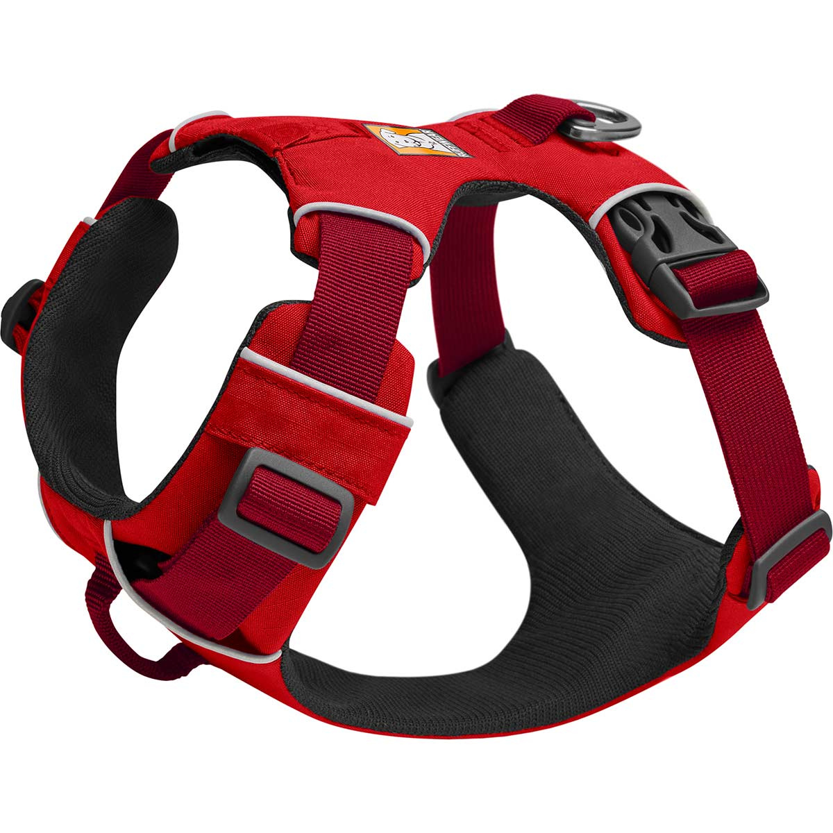 Ruffwear Pettorina per cani Front Range Harness (Taglia XXS (33-43cm), Rosso)