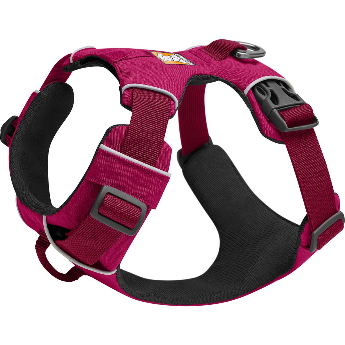 Ruffwear Front Range Harness Hundegeschirr (Größe XXS (33-43cm), hibiscus pink)