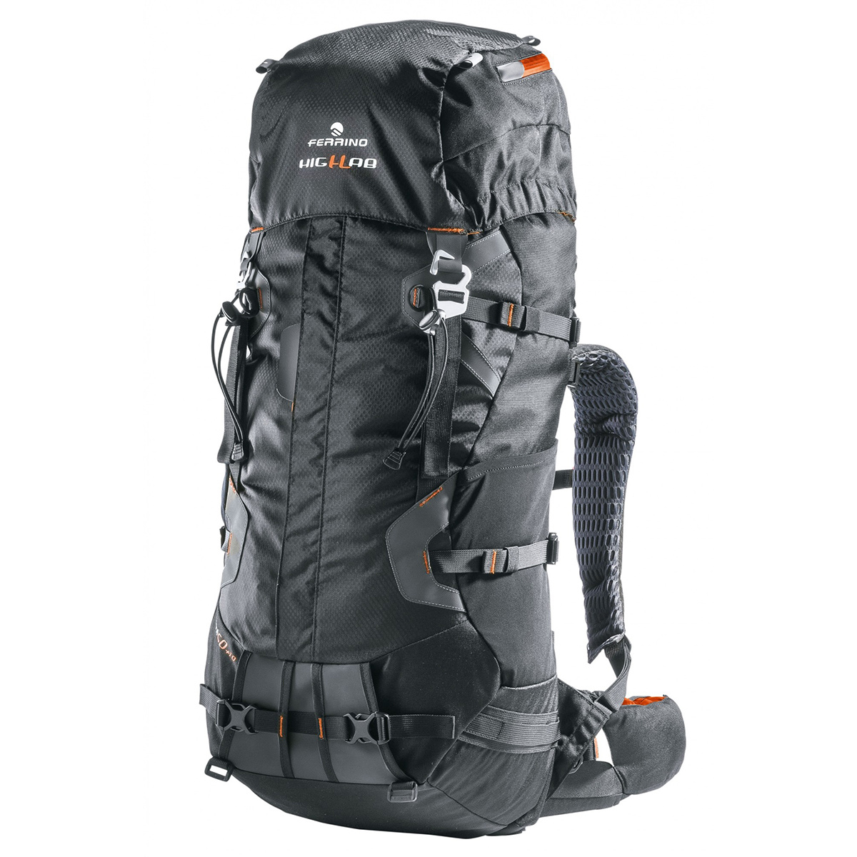 Ferrino X.M.T. 60+10 Rucksack (Größe 60L+10L, grau)