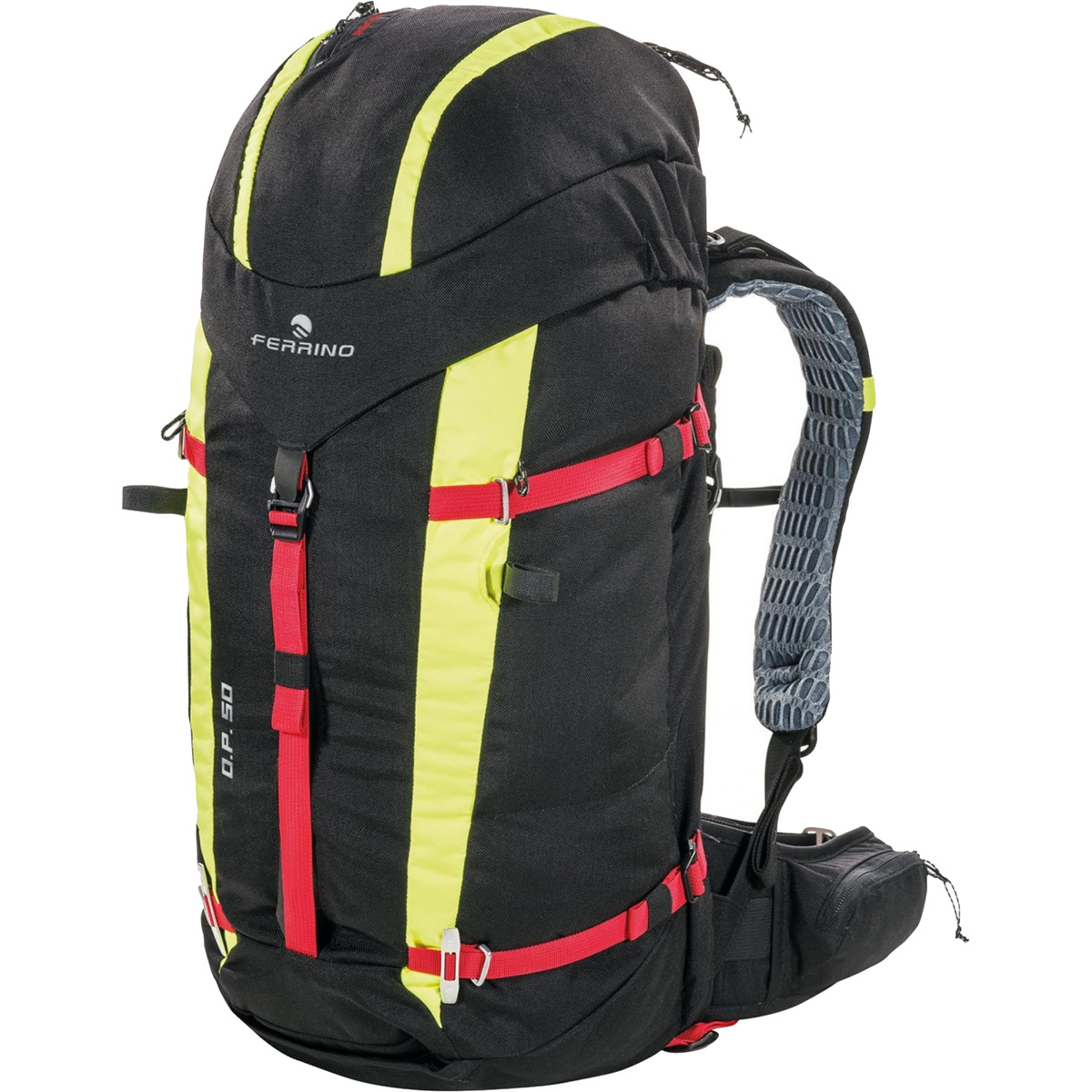 Ferrino O.P. 50 Rucksack (Größe 50L, schwarz)