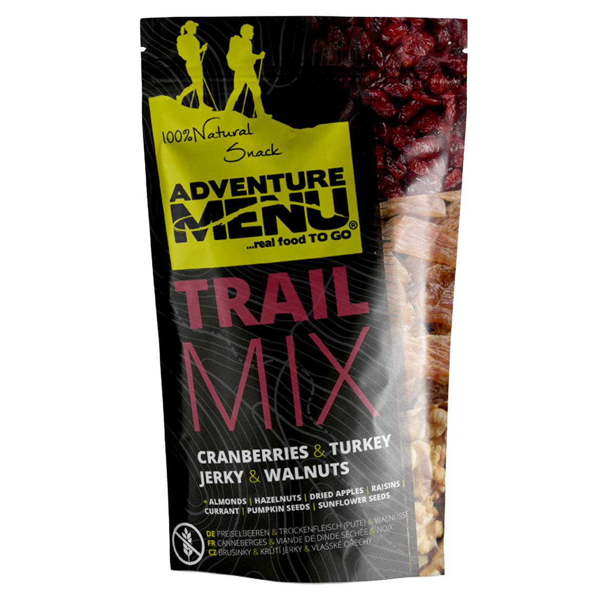 Image of Adventure Menu Trailmix - Cranberry - Turkey Jerky - Noci