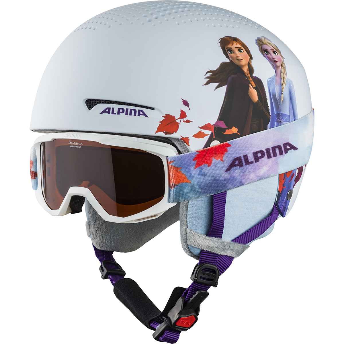 Image of Alpina Bambino Casco da sci Zupo Disney Set