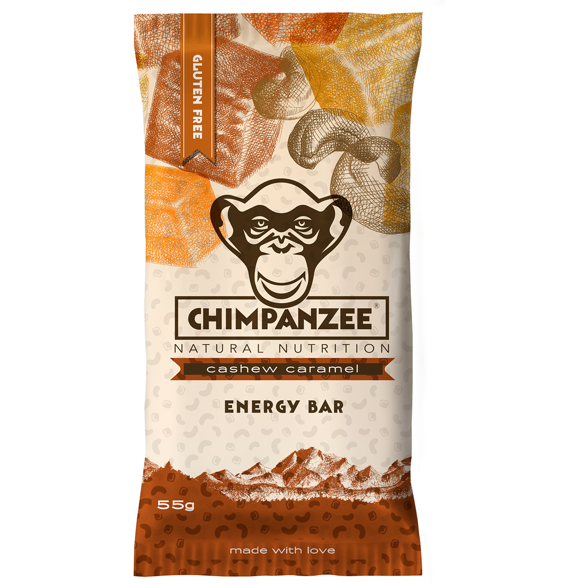 Chimpanzee Energy Bar (Größe One Size, cashew caramel)