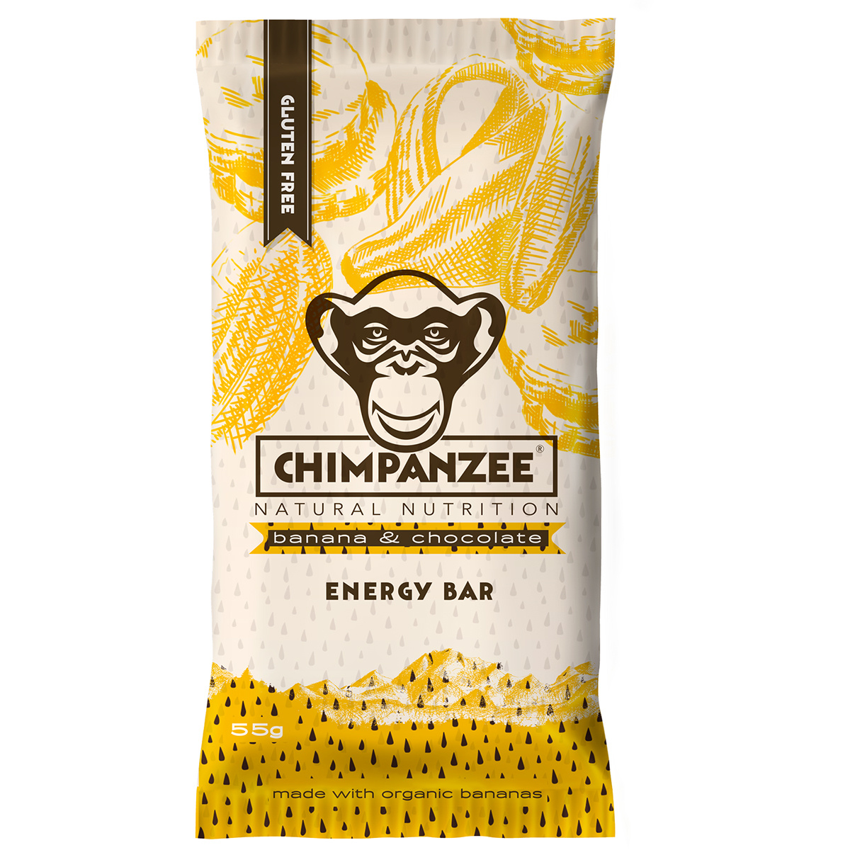 Chimpanzee Energy Bar (Größe One Size, banana & chocolate)