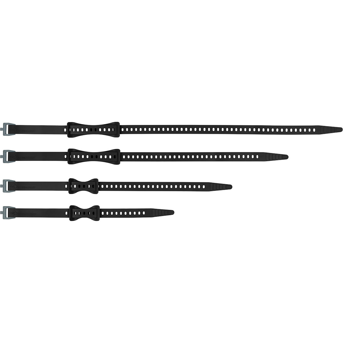 Sea to Summit Sangles de fixation Stretch-Loc all sizes (taille ONE SIZE, Noir)