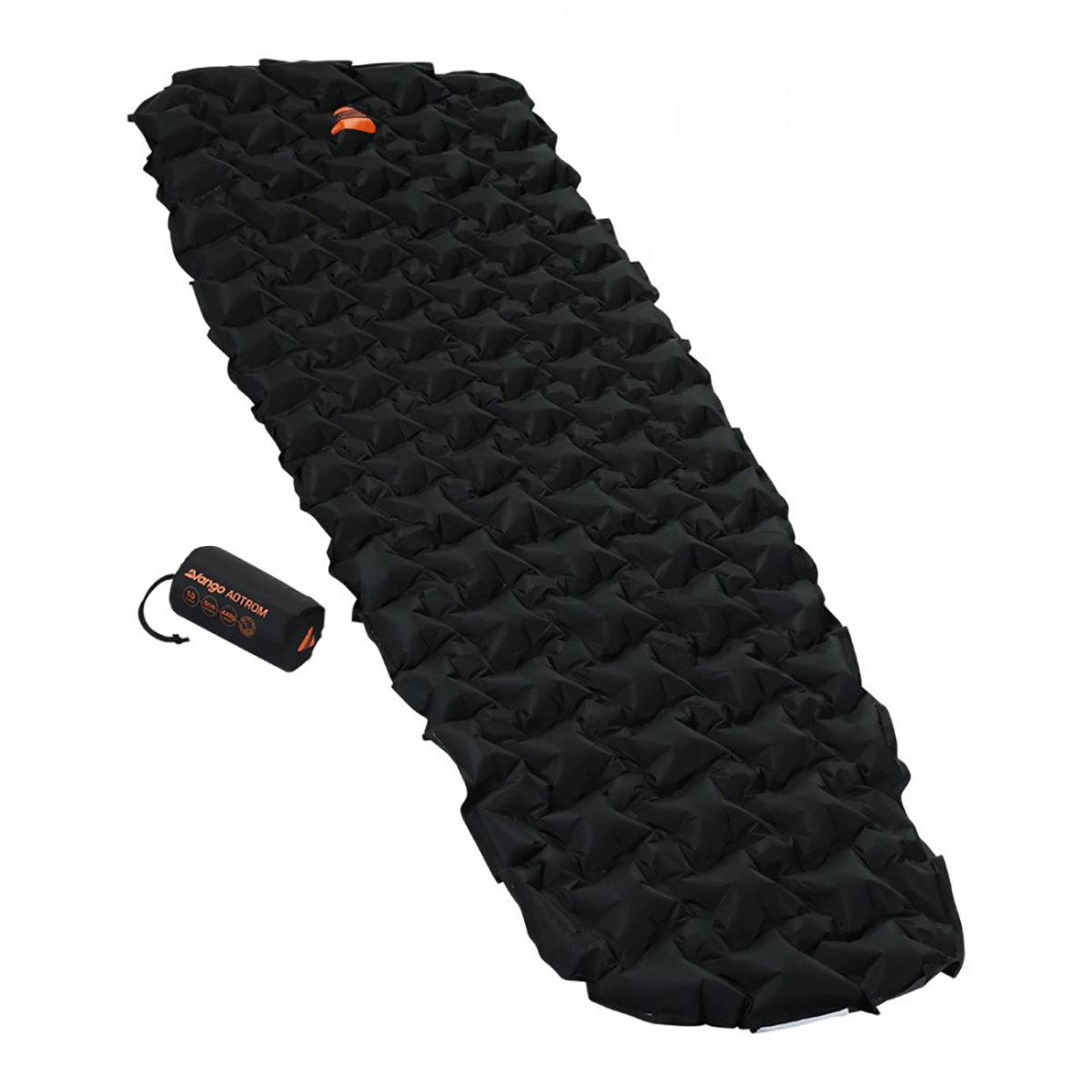 Vango Materassino isolante Aotrom (Taglia 185x55cm, Grigio)