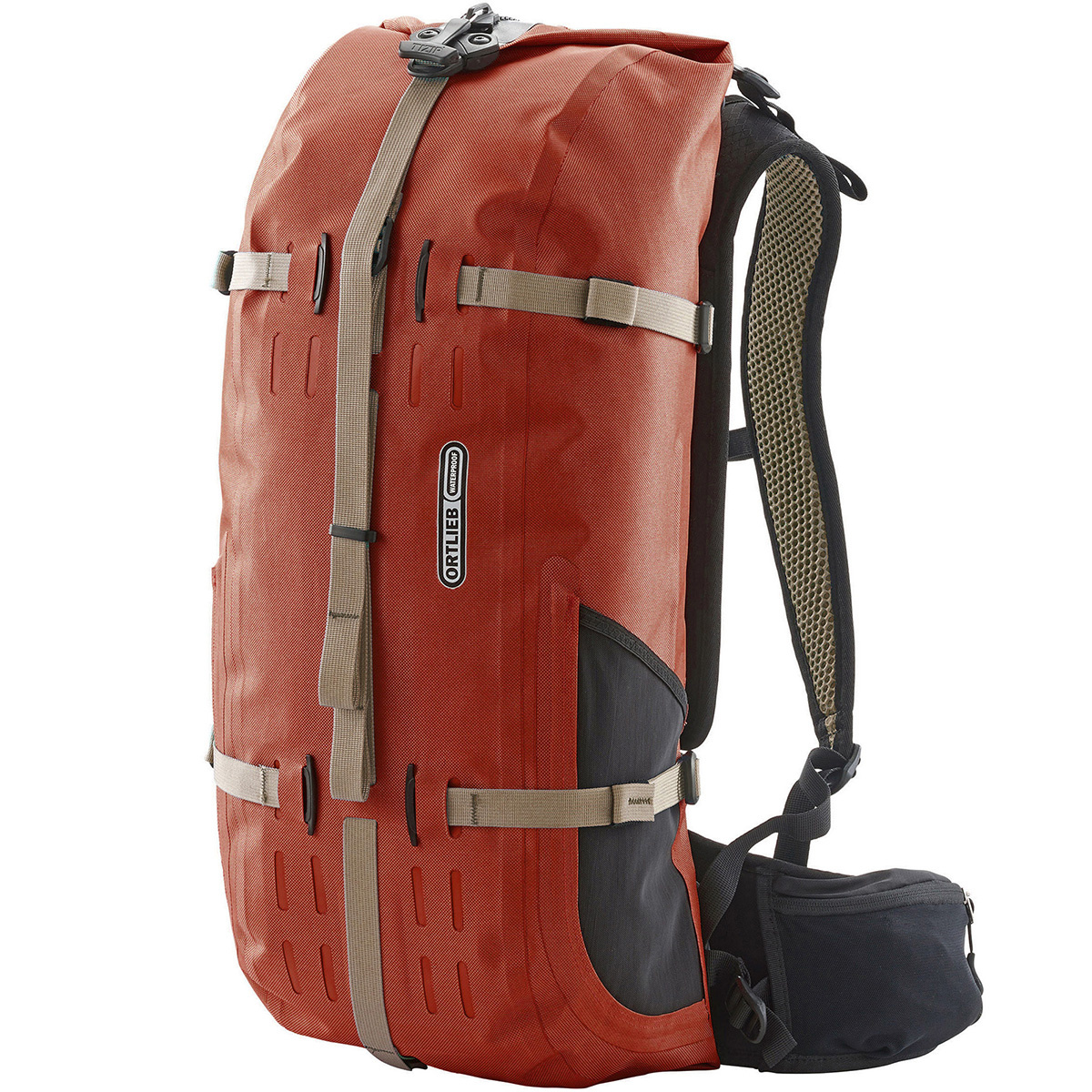 Ortlieb Atrack 25 Rucksack (Größe 25L, rot)