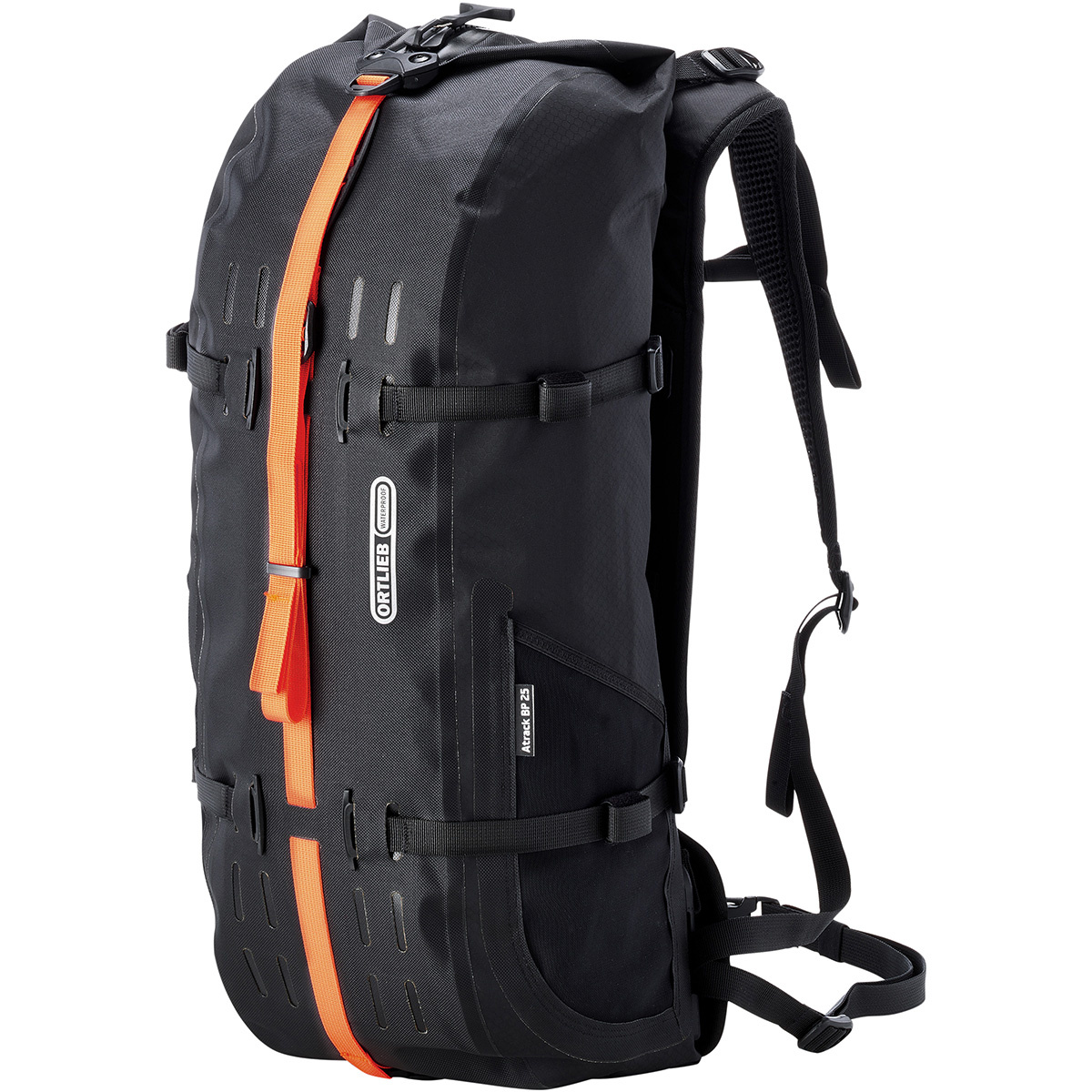 Ortlieb Atrack 25 Bikepackingrucksack (Größe 25L, schwarz)