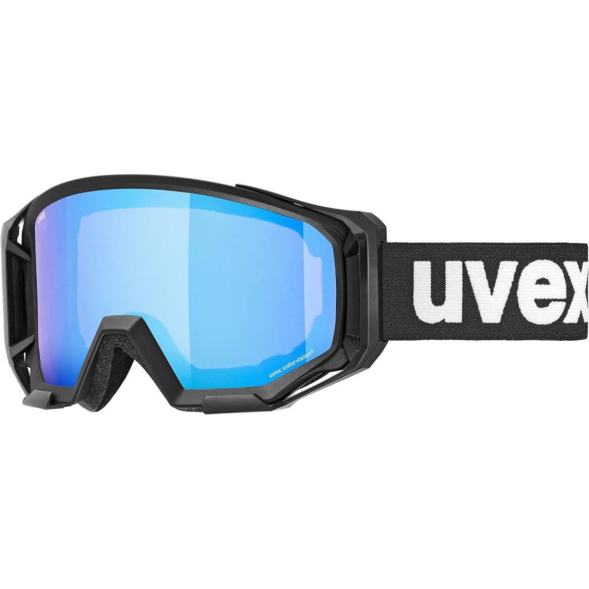 Uvex Maschera Athletic CV Bike (Taglia ONE SIZE, Nero)