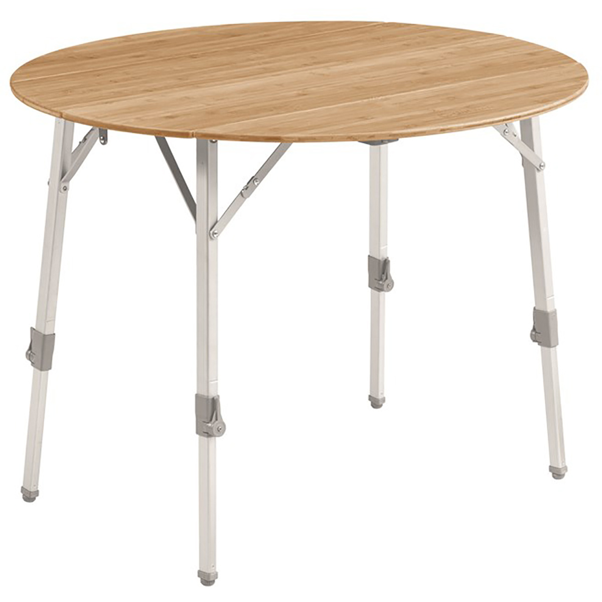 Outwell Table de camping Custer Round (taille One Size, Brun)