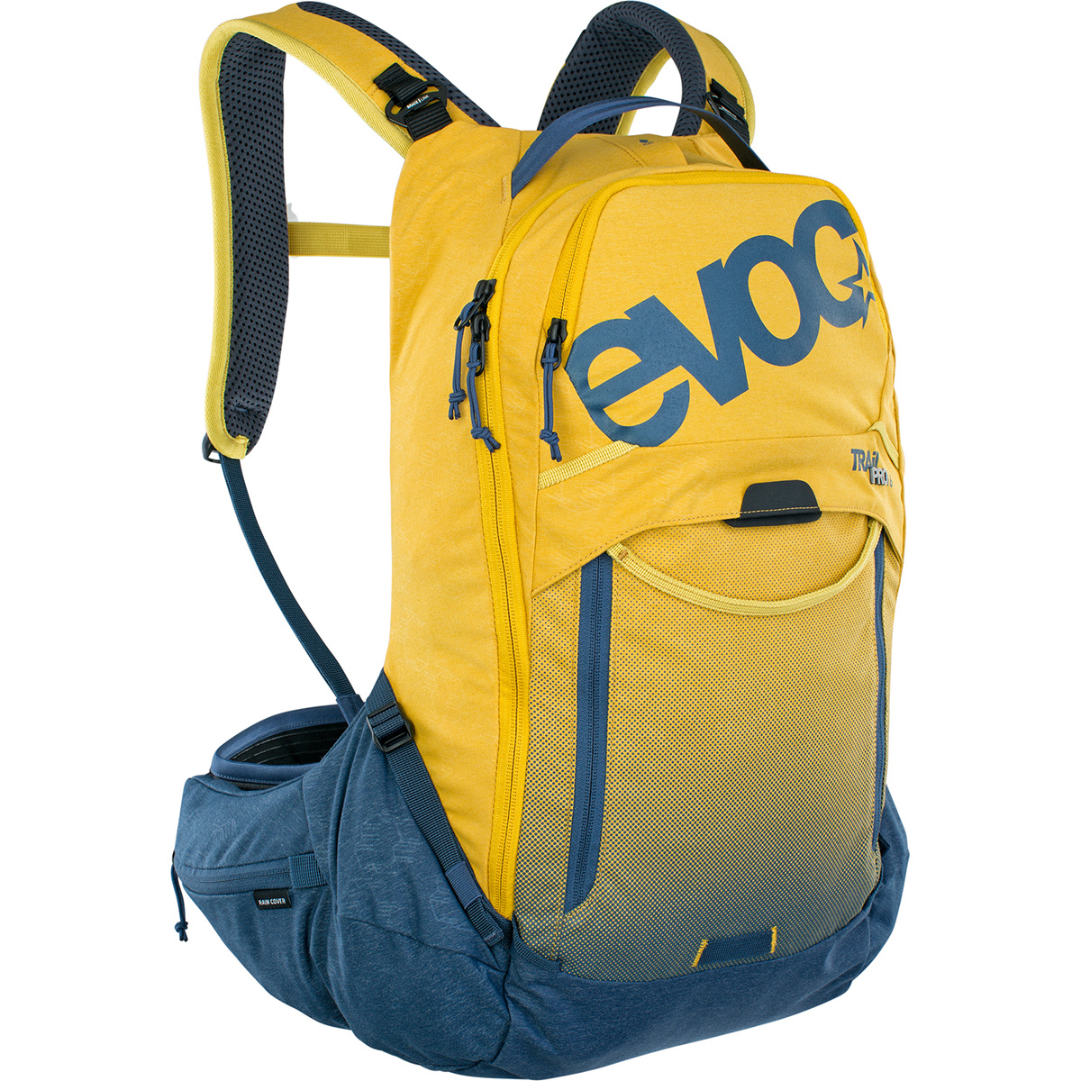 Evoc Trail Pro 16 Rucksack (Größe 16L | L-XL, gelb)
