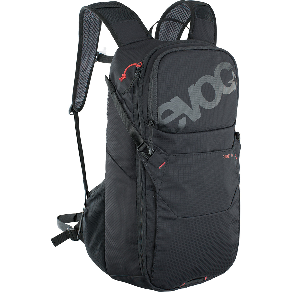 Evoc Ride 16 Rucksack (Größe 16L, schwarz)