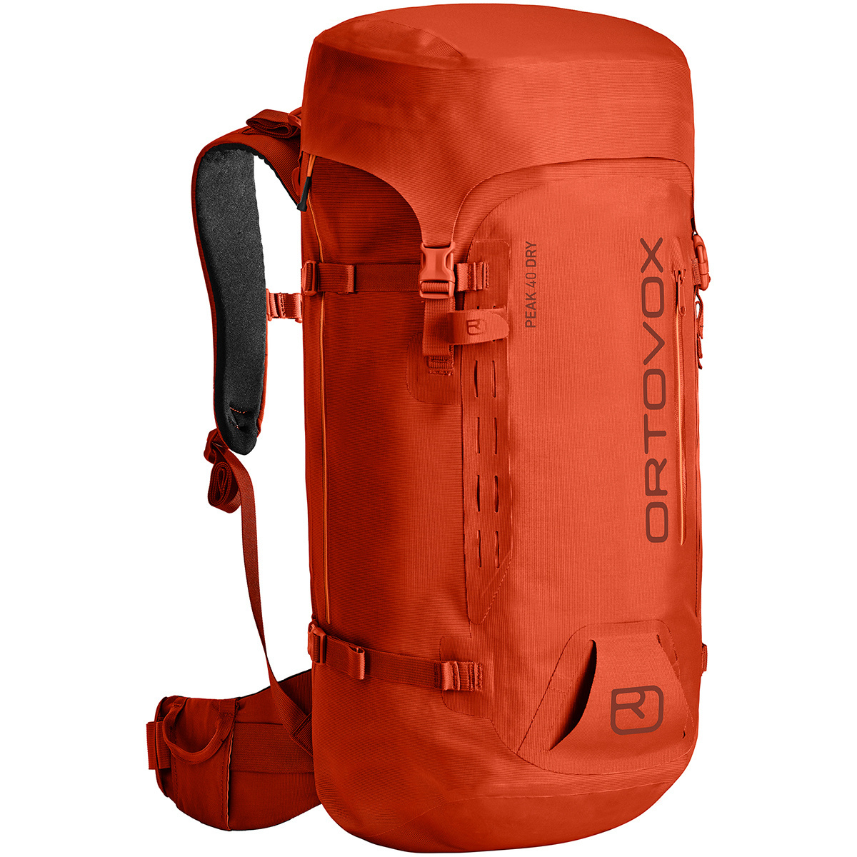 Ortovox Herren Peak 40 Dry Rucksack (Größe 40L, orange)
