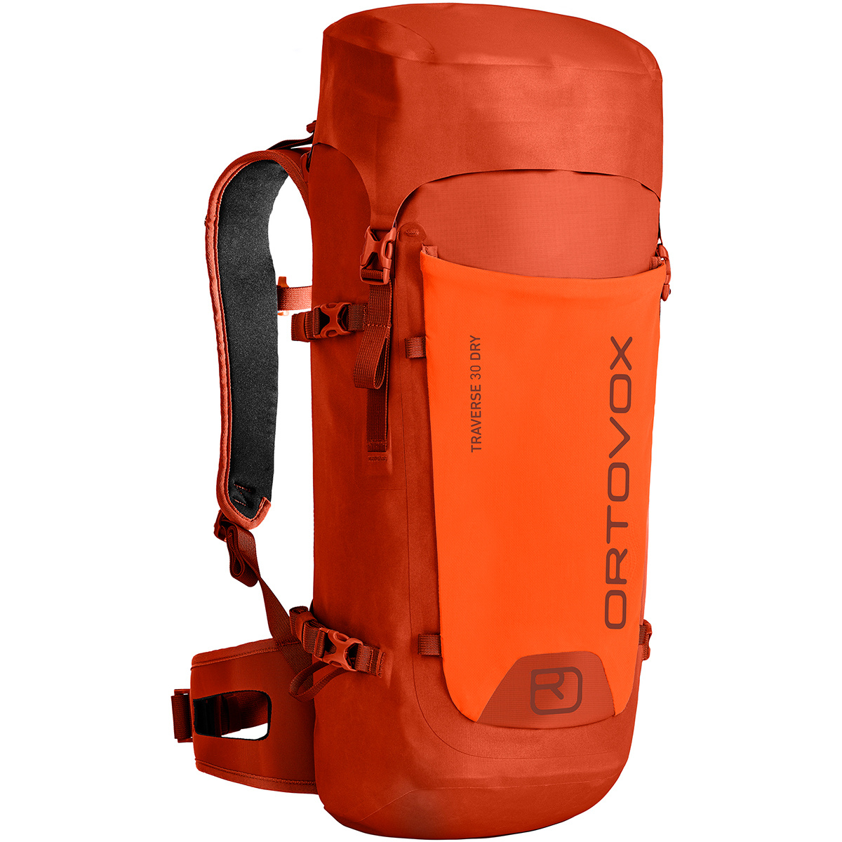 Ortovox Uomo Zaino Traverse 30 Dry (Taglia 30L, Arancione)