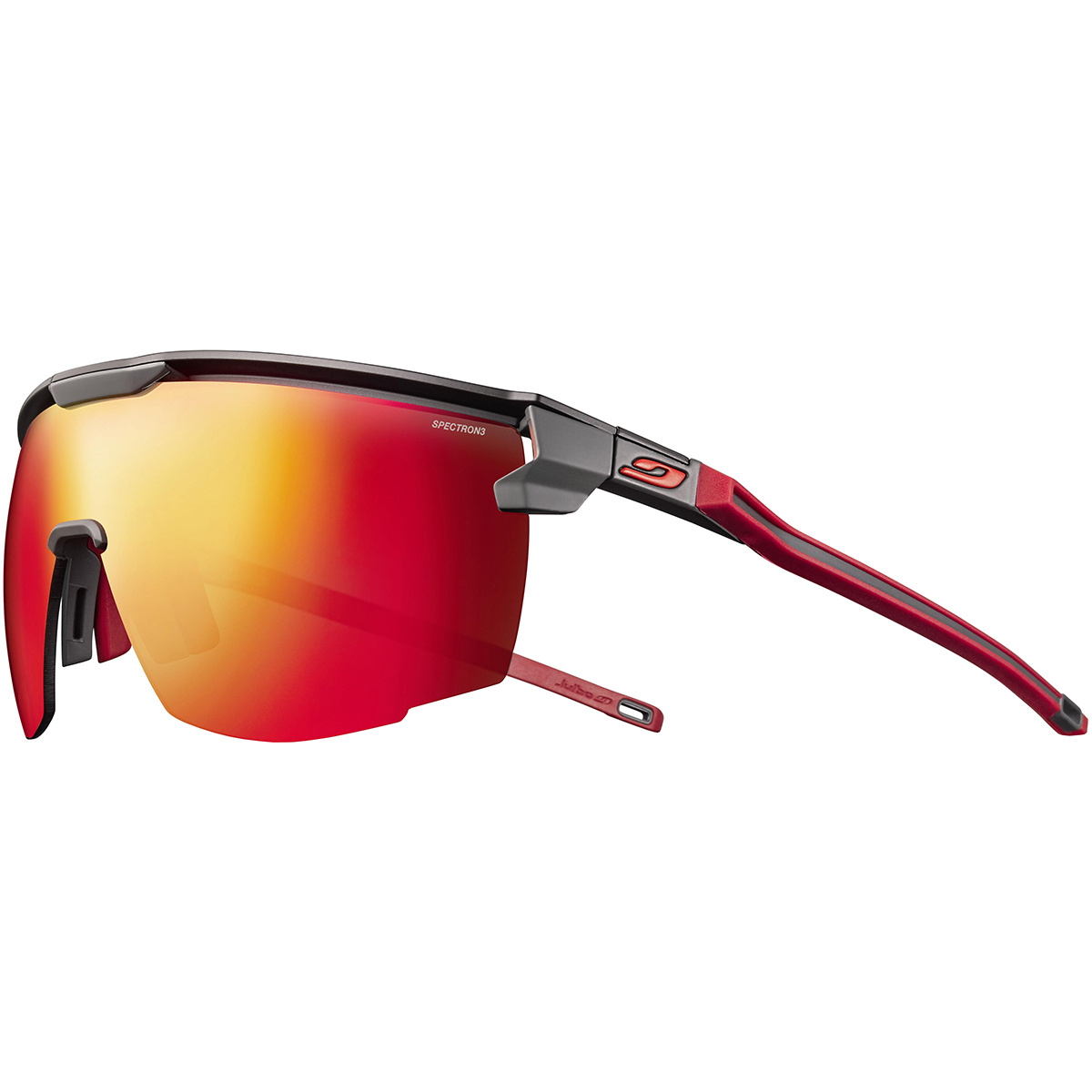 Julbo Ultimate Spectron 3 Sportbrille (Größe One Size, schwarz)