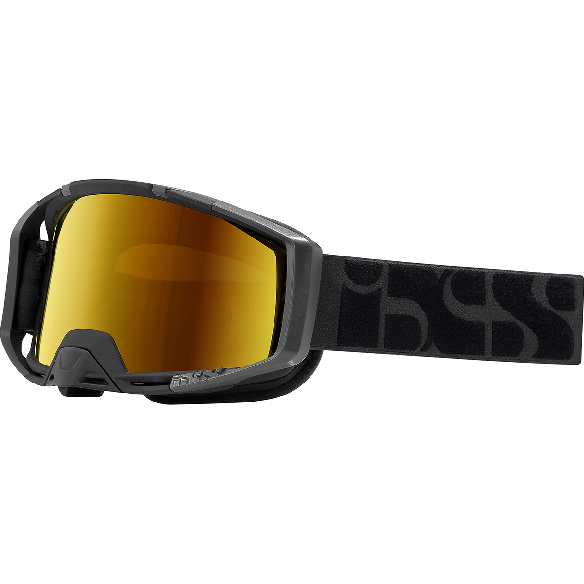 IXS Trigger Sportbrille (Größe ONE SIZE, schwarz)
