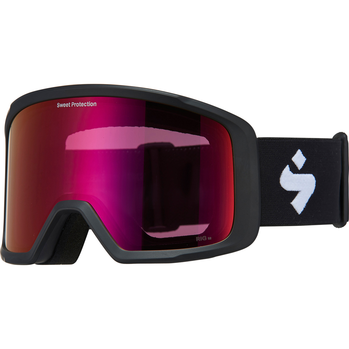 Sweet Protection Lunettes de ski Firewall RIG Reflect (taille One Size, Noir)