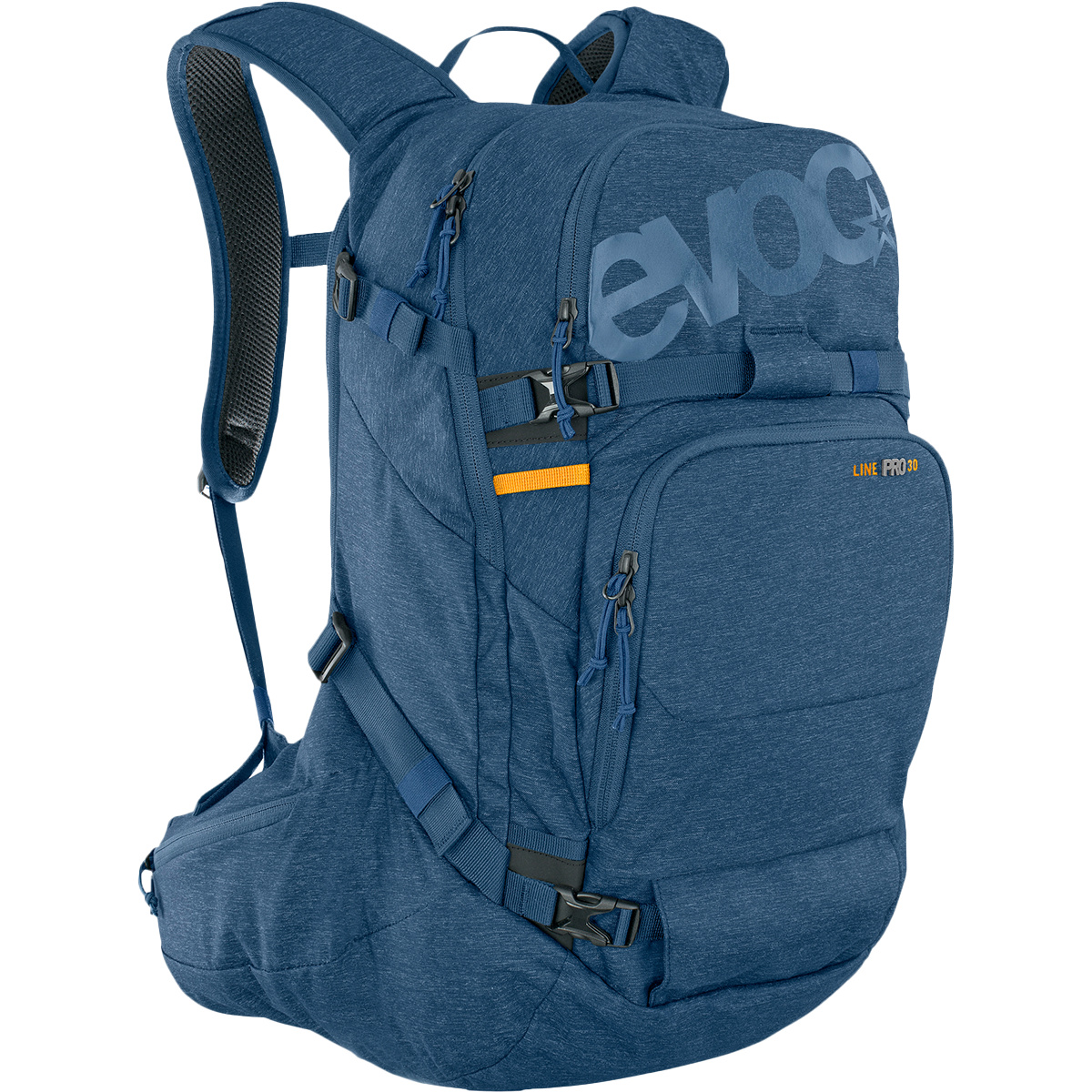 Evoc Line Pro 30 Skirucksack (Größe 30L | S-M, blau)