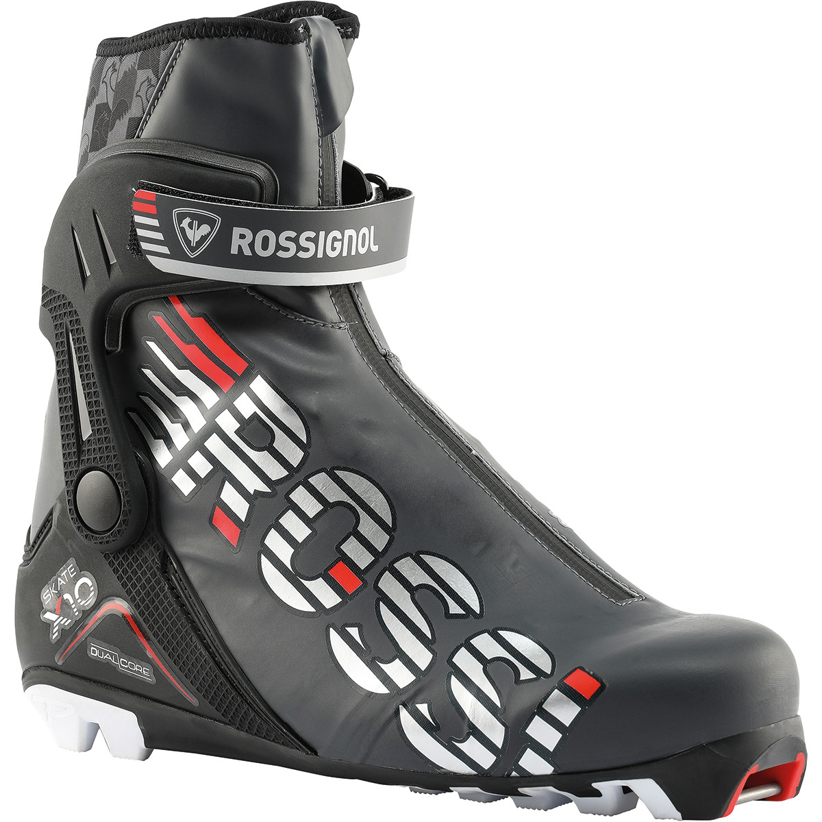 Rossignol Damen X-10 Skatingschuhe (Größe 38, schwarz)