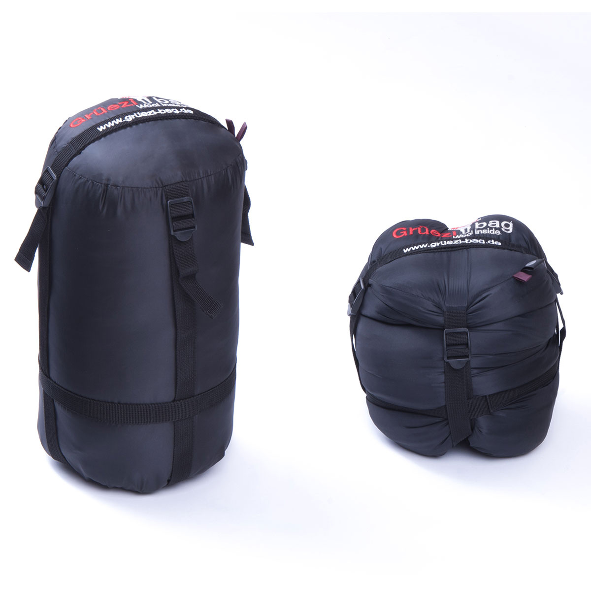 Grüezi Bag Sacca di compressione Medium (Taglia ONE SIZE, Nero)