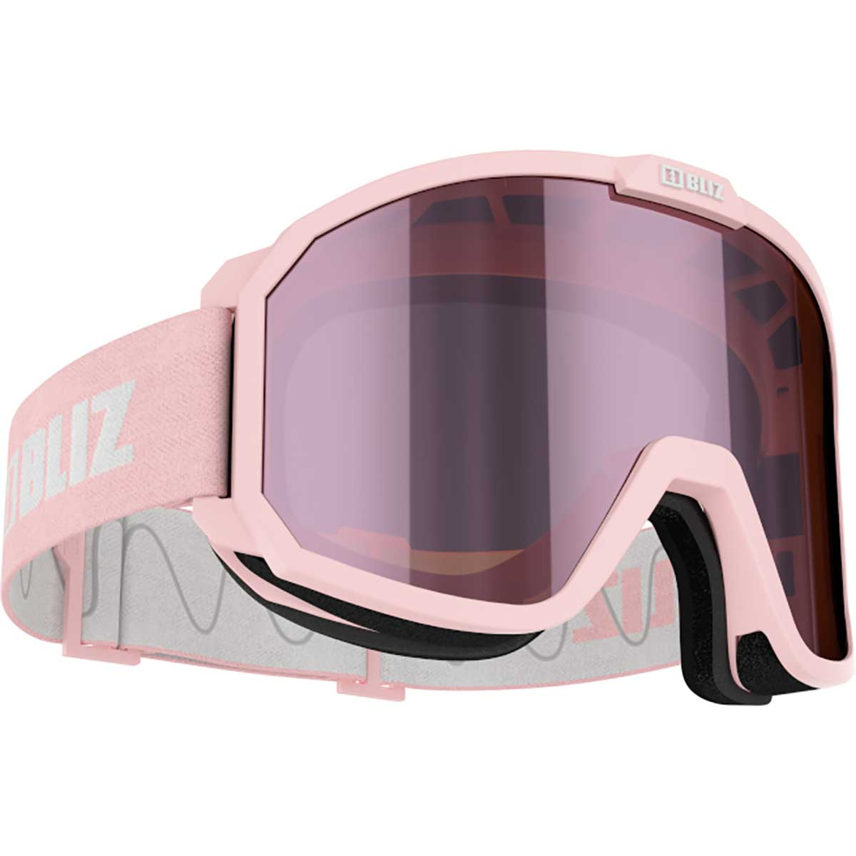 Bliz Rave Skibrille (Größe One Size, pink)