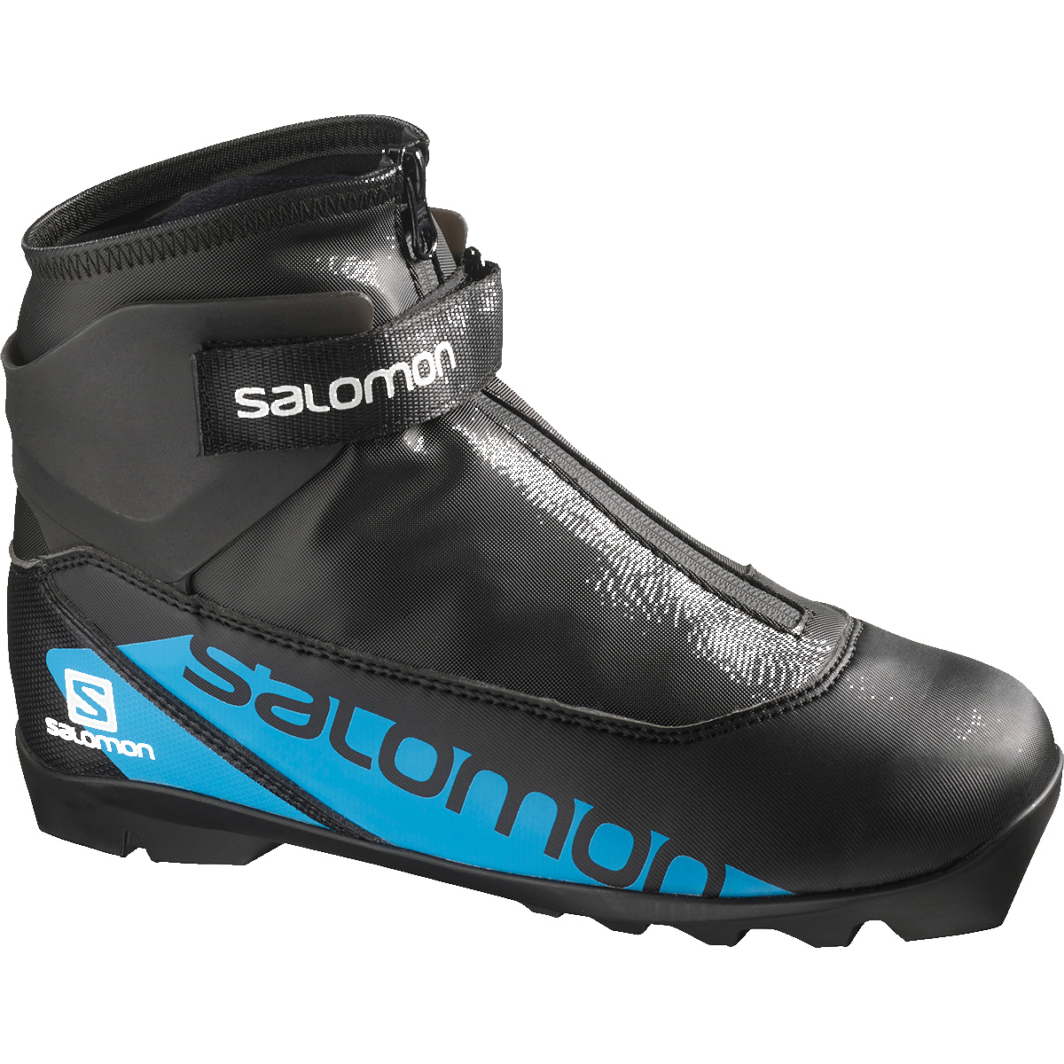 Salomon Kinder R/Combi Nocturne Prolink Jr Combischuhe (Größe 38, schwarz)