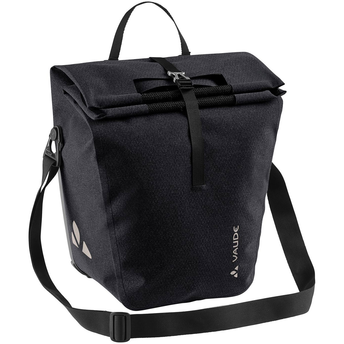 Vaude Borsa da bici Recycle Back (Taglia 2x 30L, Nero)