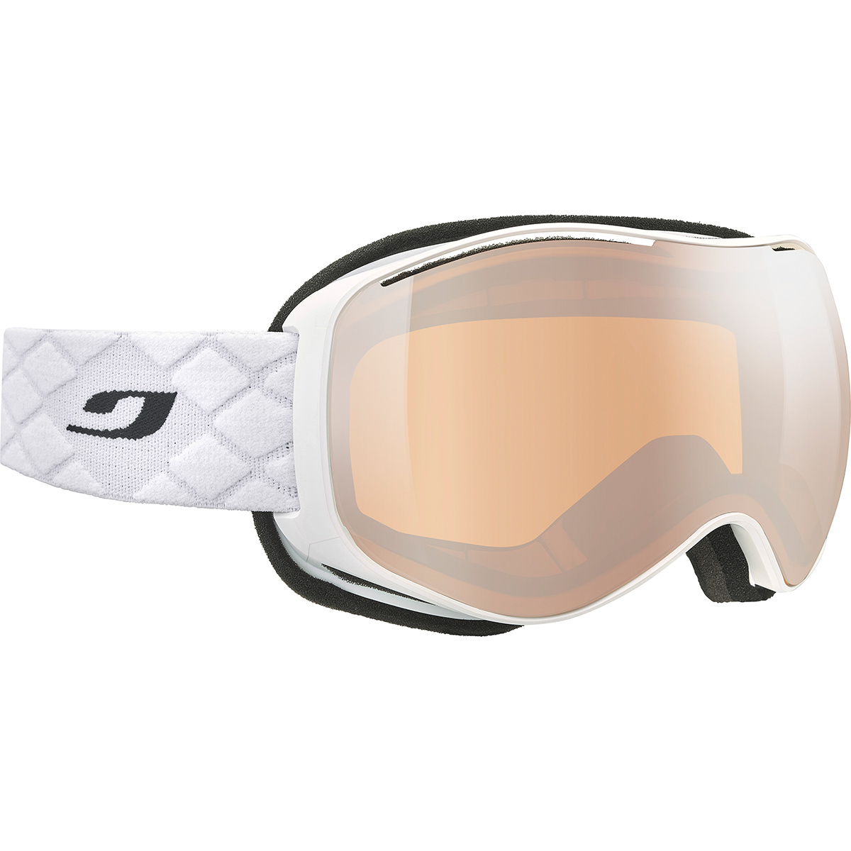 Julbo Damen Elipse Spectron 2 Skibrille (Größe One Size, weiss)