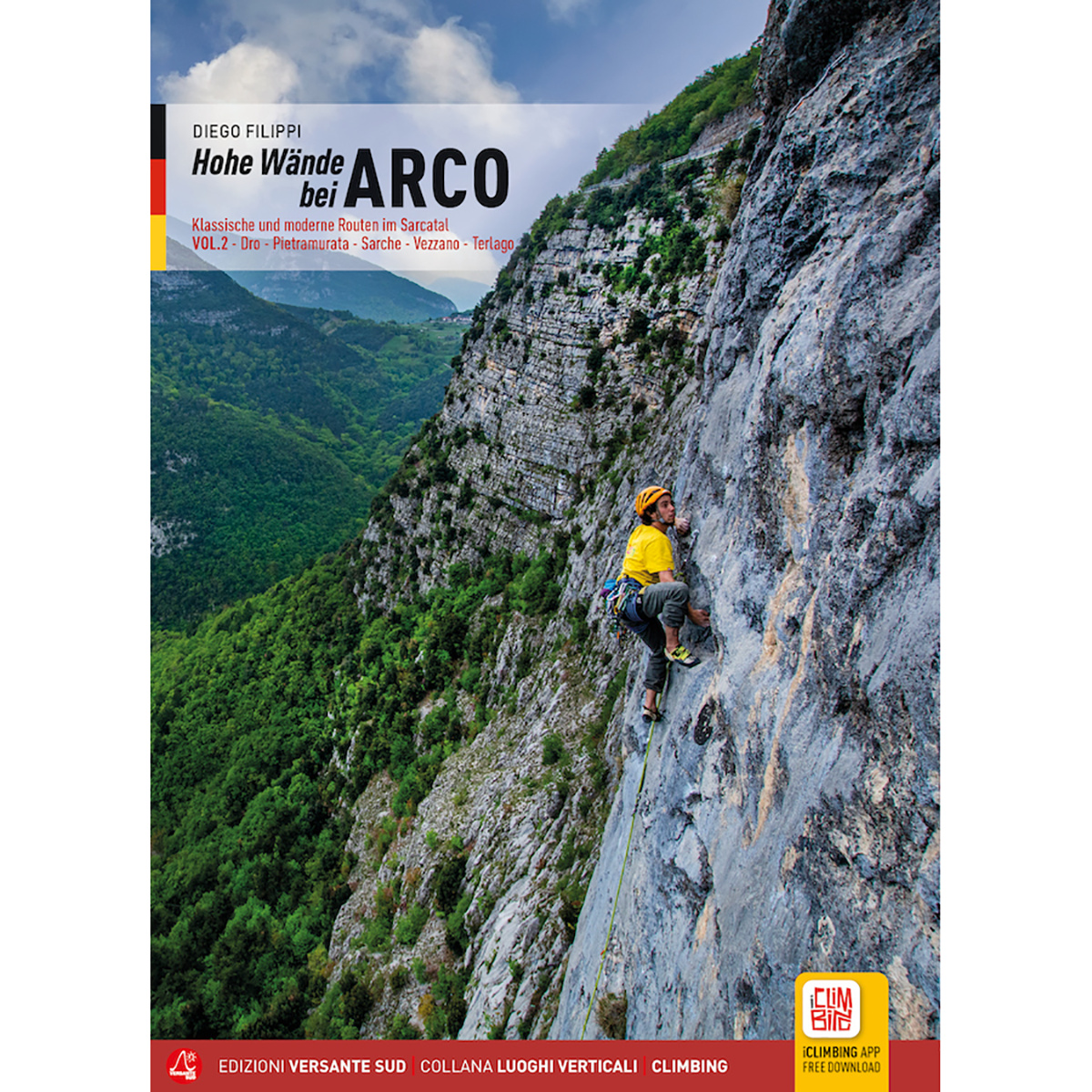 Image of Versante Sud Hohe Wände bei Arco Kletterführer Band 2