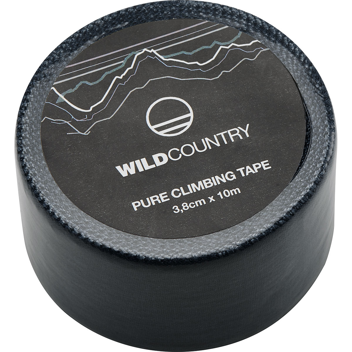 Wild Country Pure 3,8cm Climbing Tape (Größe 10M, schwarz)