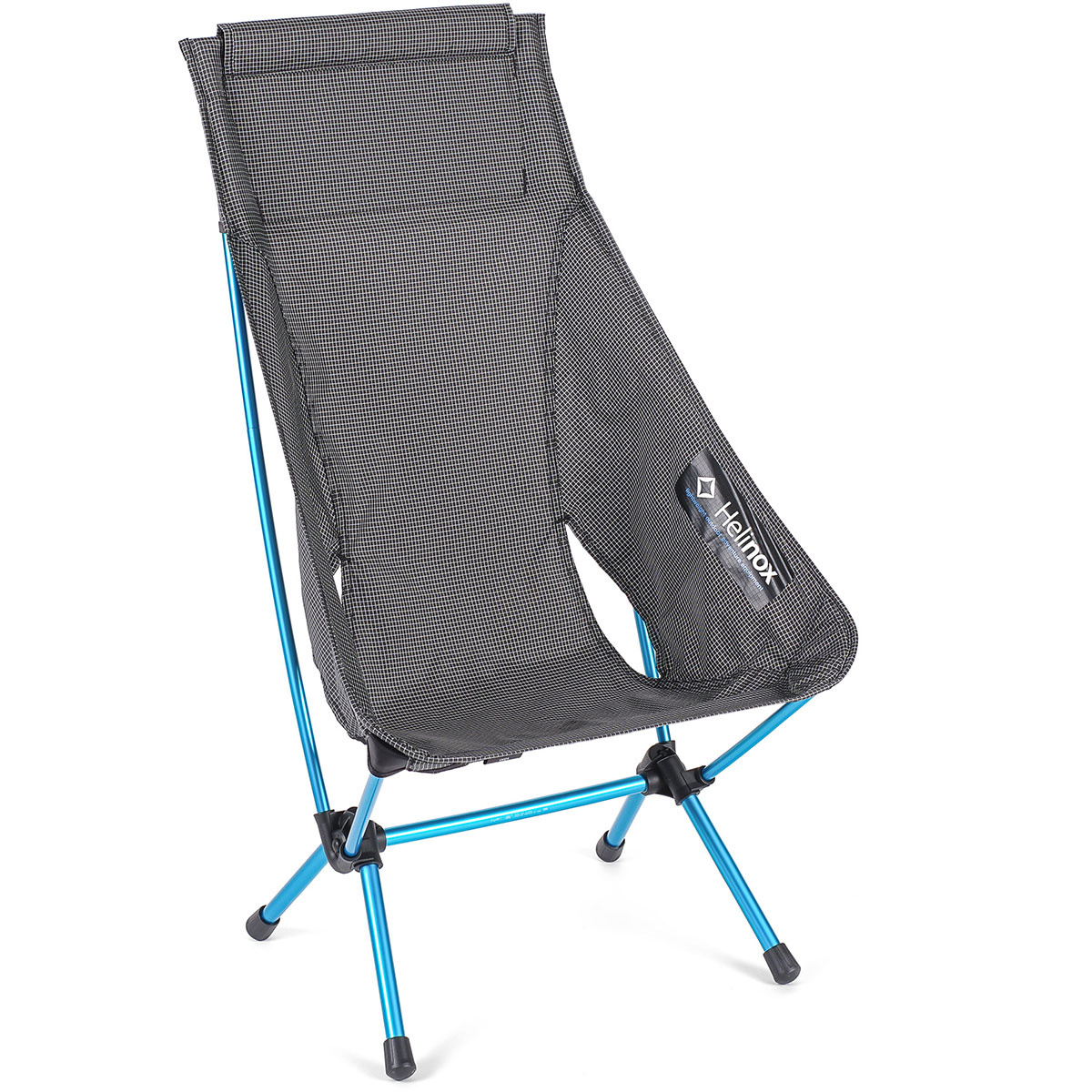 Helinox Sedia da campeggio Zero High Back (Taglia One Size, Nero)
