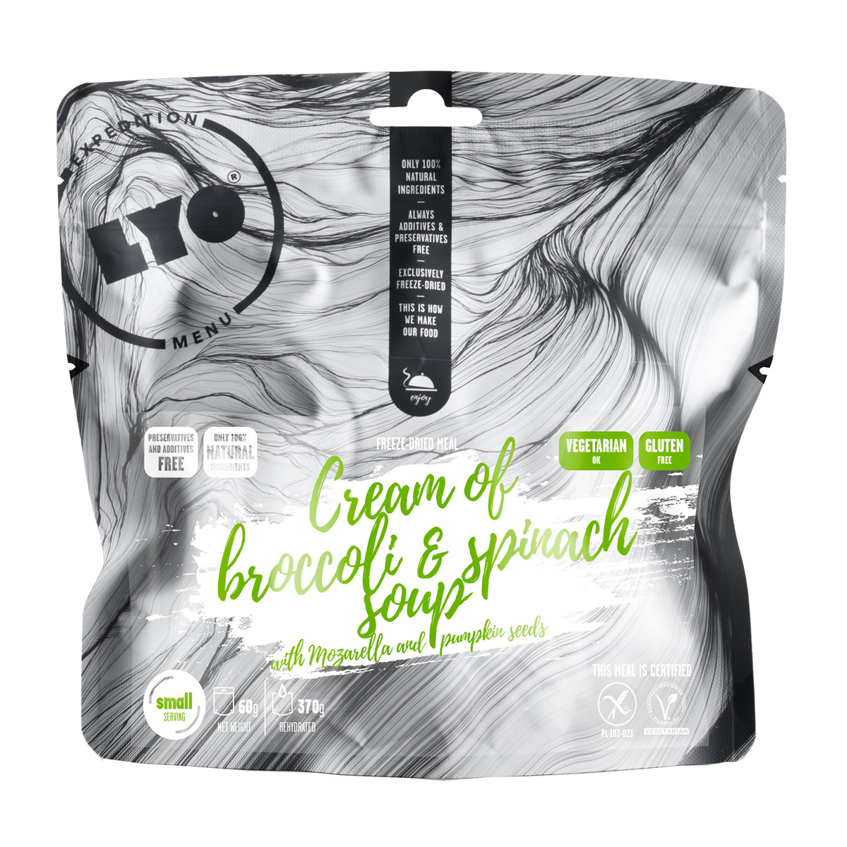 Lyofood Brokkoli-Spinat Cremesuppe (Größe One Size)