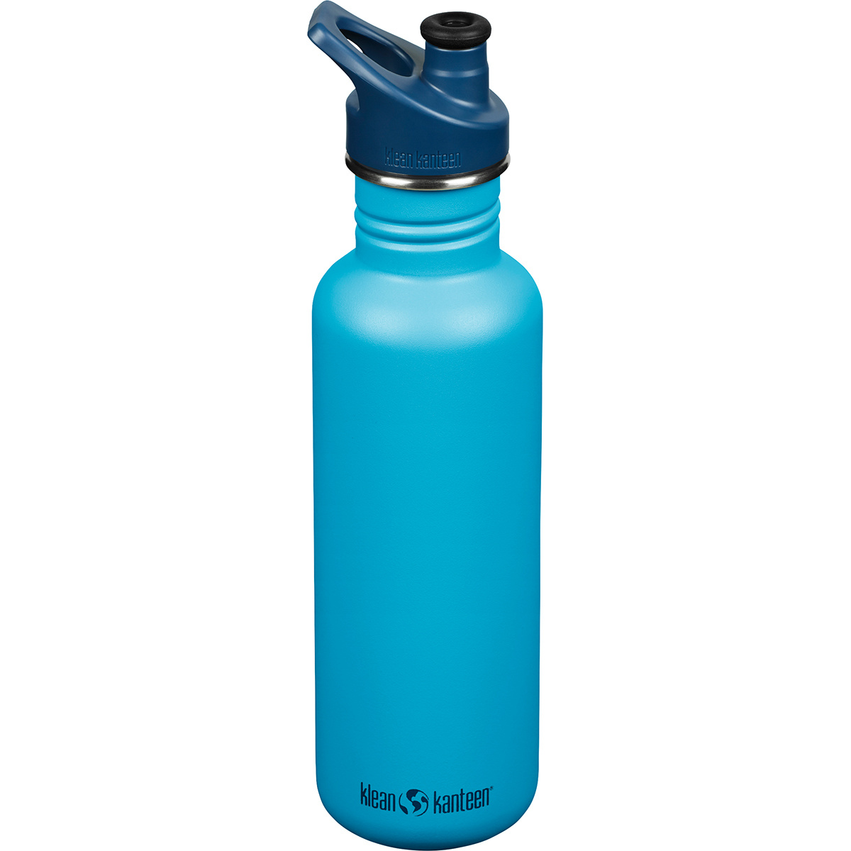 Klean Kanteen Classic Narrow Sports Cap Trinkflasche (Größe 800ml, blau)