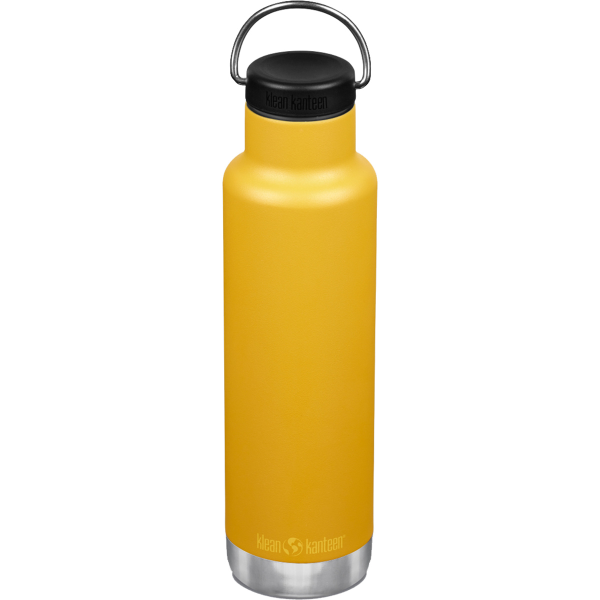 Klean Kanteen Classic VI Loop Cap Isolierflasche (Größe 592ml, gelb)