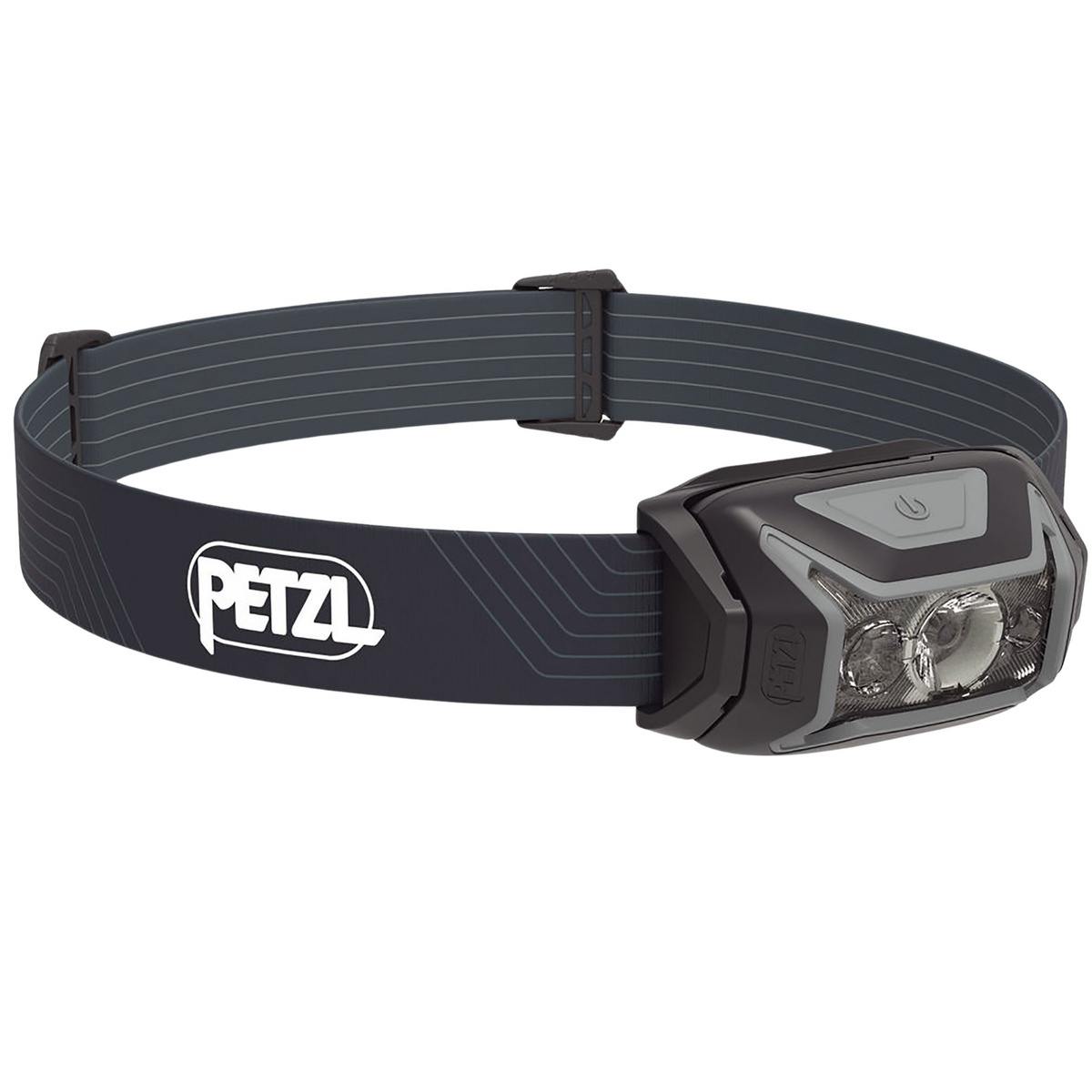 Petzl Pila frontale Actik (Taglia One Size, Grigio)