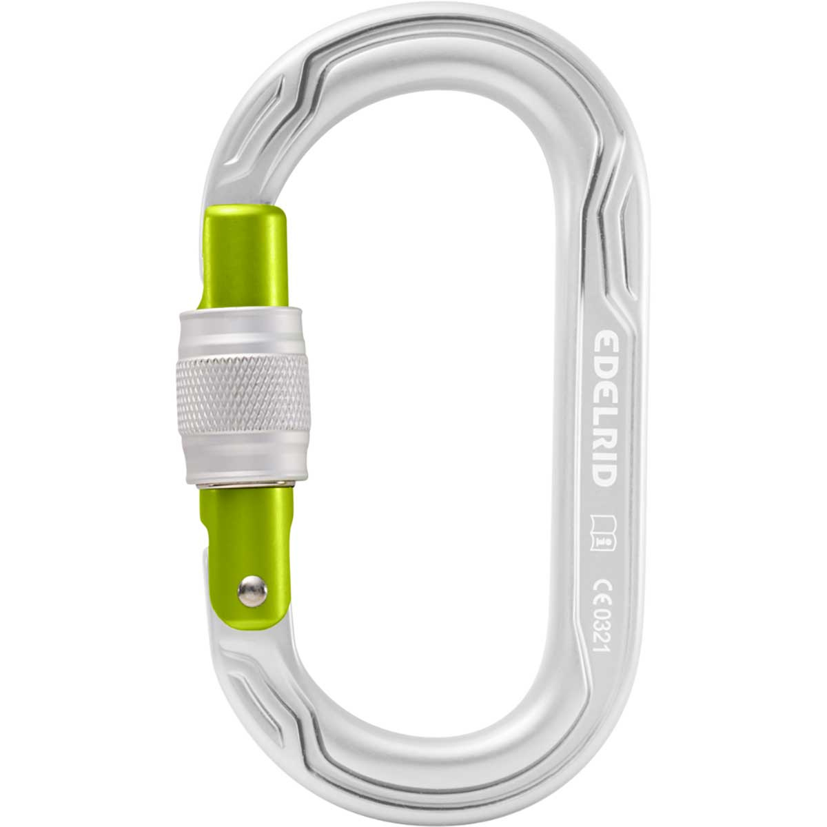 Image of Edelrid Moschettone a ghiera Oval Power 2500