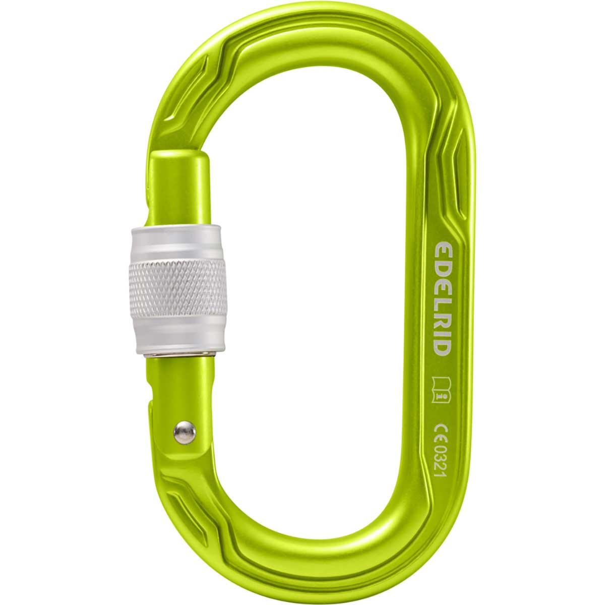 Image of Edelrid Moschettone a ghiera Oval Power 2500