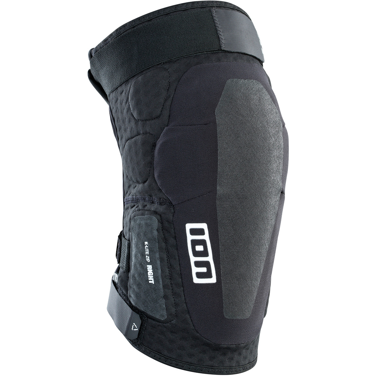 ION K-Lite Zip Knieprotektor (Größe L, schwarz)