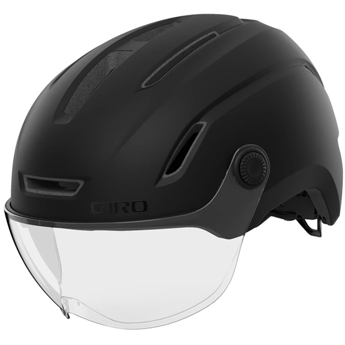 Giro Evoke LED MIPS Fahrradhelm (Größe 55-59CM, schwarz)